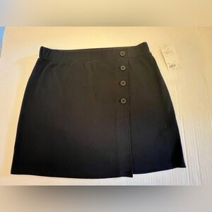 SO  BLACK MINI SKIRT. SIZE M